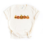 Hello Pumpkin Halloween T-Shirt | Pumpkin Heads Autumn Shirt Tee