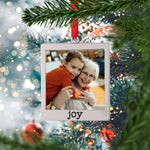 Joy Photo Ornament