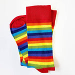 Pride Rainbow Socks in a Mug Gift Set