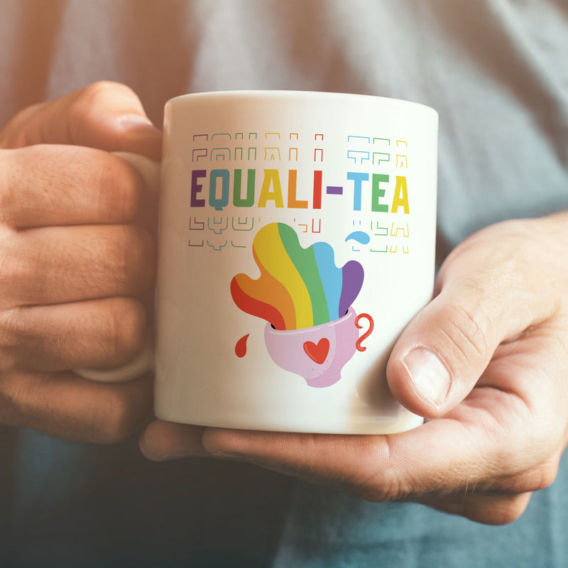 Pride Rainbow Gift Mug Equalitea