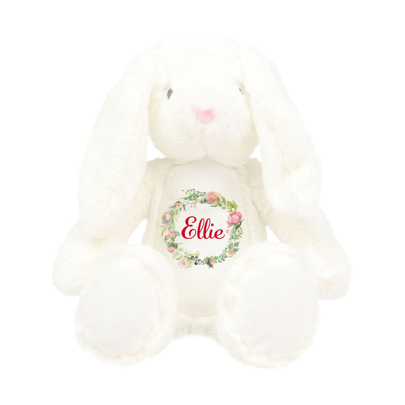 New Baby Gift, Personalised Bunny Rabbit