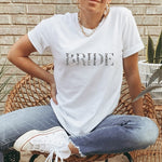 Sparkly Bride T-Shirt for Bridal Shower