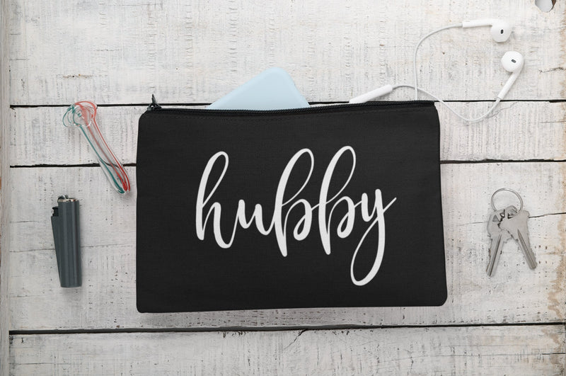 Hubby and Wifey Wash Bags