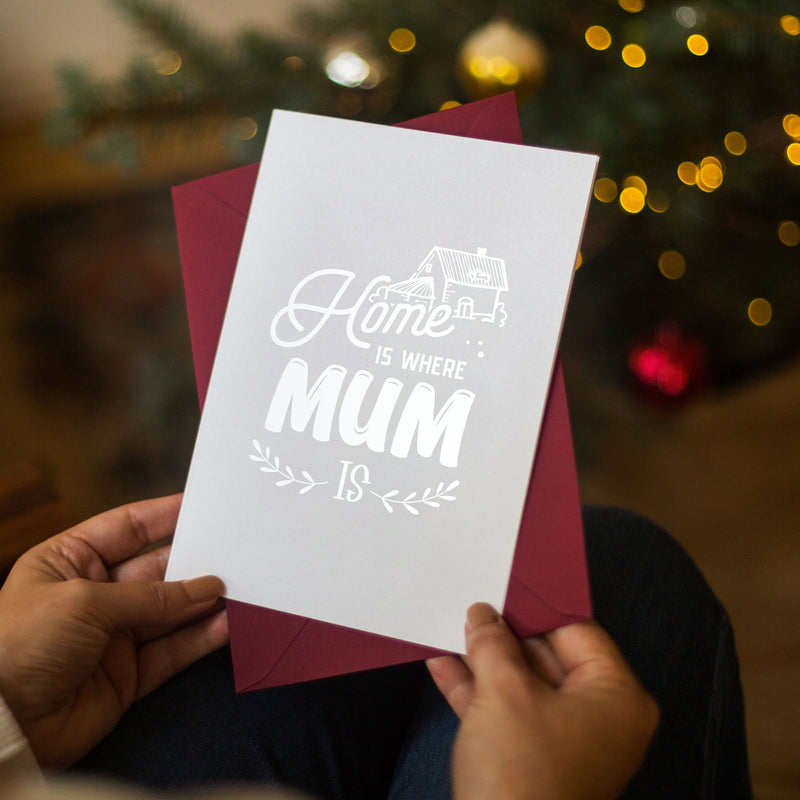Mothers Day Card, Home is Where Mum is, Mum birthday card, Special Mothers Day Card, Happy Mothers Day Card, Card For Mum