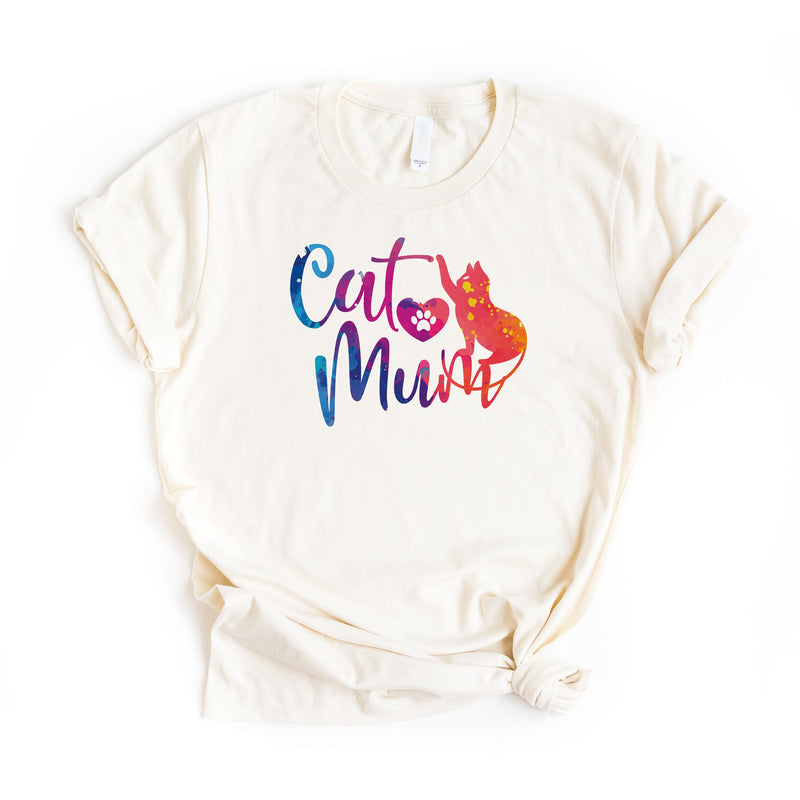 Cat Mum T-shirt,