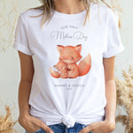 Our First Mothers Day T-Shirt, Mummy and Me Fox