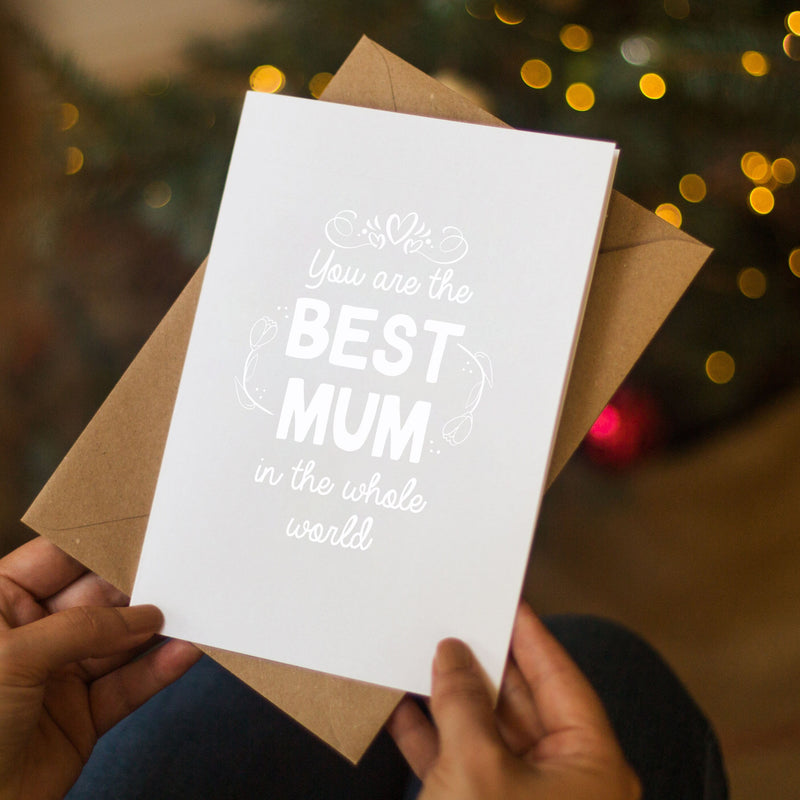 Mothers Day Card, Best Mum in the World, Mum birthday card, Special Mothers Day Card, Happy Mothers Day Card, Card For Mum
