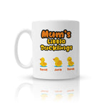 Personalised Mum's Ducklings Mug