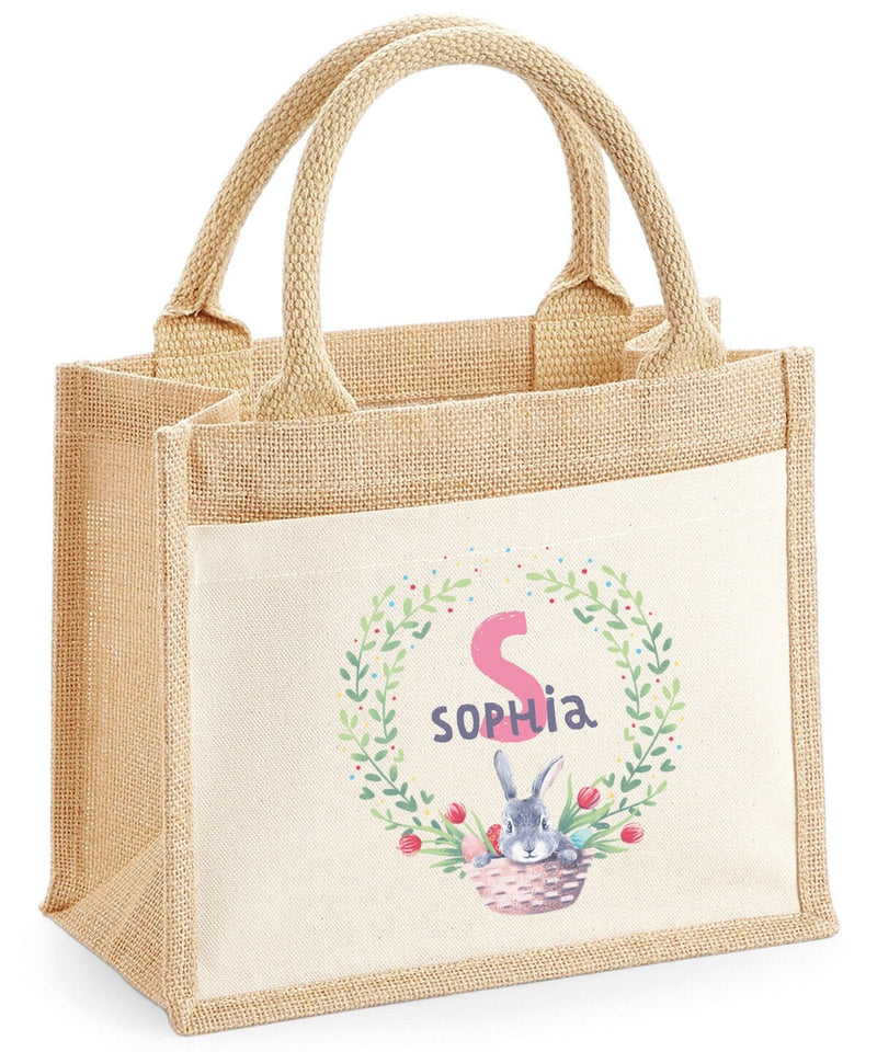 Personalised Bunny Mini Bags for Easter Hunt