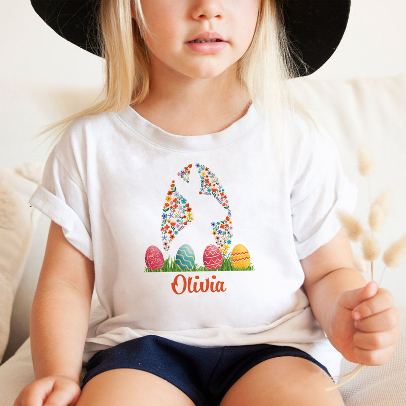Flower Easter T-Shirt for Kids