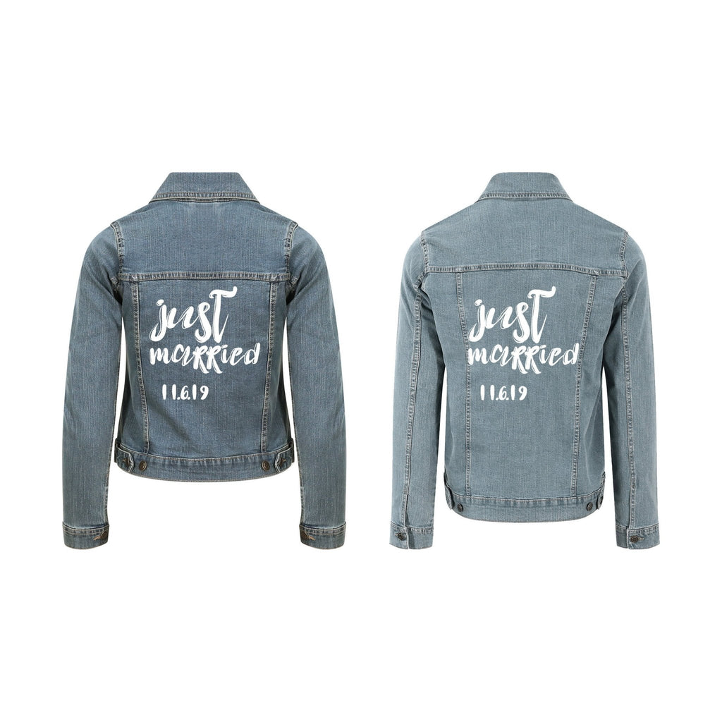 Just married 2025 jean jacket