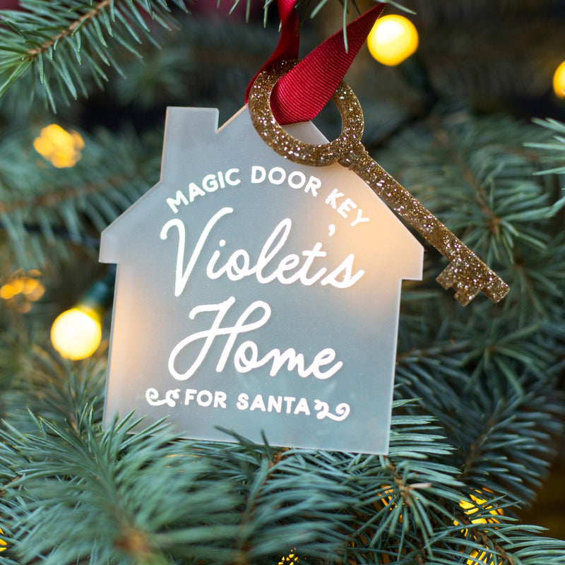 Magic Door Key For Santa Decoration