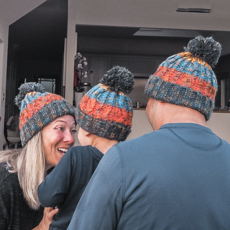Matching Chunky Beanie for Family