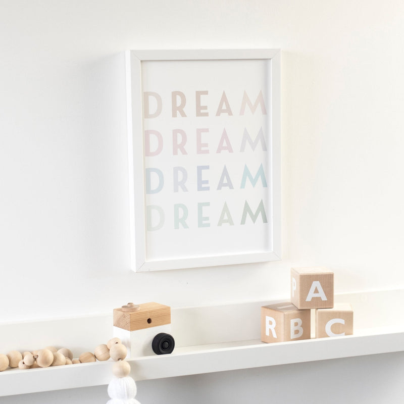 Pastel Dream Nursery Print