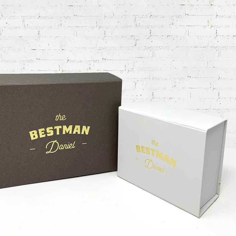Personalised Bestman Proposal - Groomsman Gift BOX