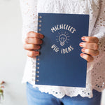 Personalised 'Big Ideas' Student Foil  Hardback Notebook