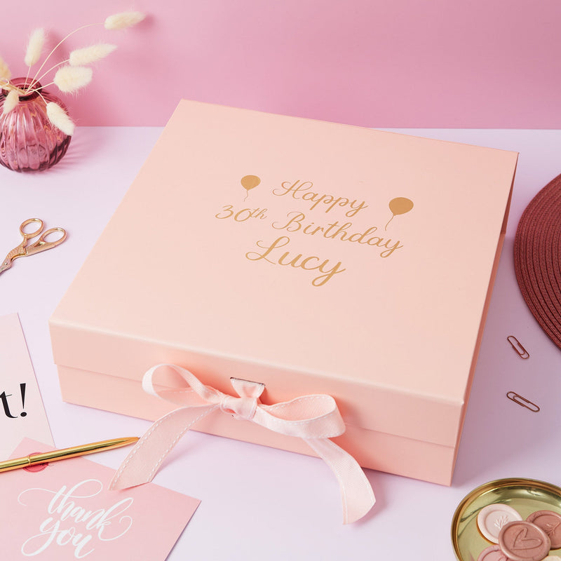 Personalised Birthday Gift Box with Name