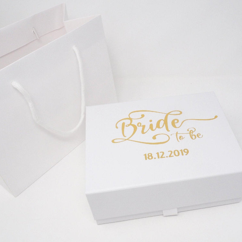 Personalised Bride to Be Gift Box