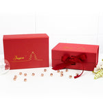 Personalised Christmas Gift Box with Tree and Stars