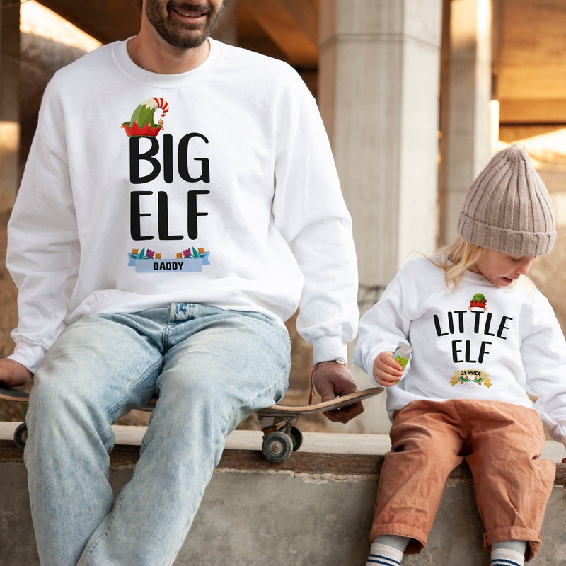 Elf Family Christmas Jumpers