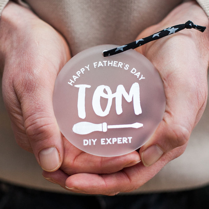 Personalised Father's Day D.I.Y Expert Decoration