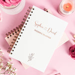 Personalised Hardback Cover Wedding Notes Hardback Notebook