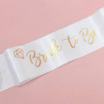 Personalised Hen Bride to Be Sash - Pink Positive