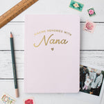 Personalised 'Making Memories' Foil Soft Cover Notebook