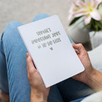 Personalised 'To Do List' Foil Soft Cover Notebook