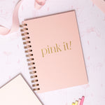 pink it! Hardback Positivity Notebook