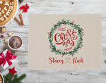 First Christmas Married Personalised Placemat | Christmas Table Decoration (Set of 2)