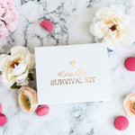 Survival Kit Gift Box with Name - Pink Positive